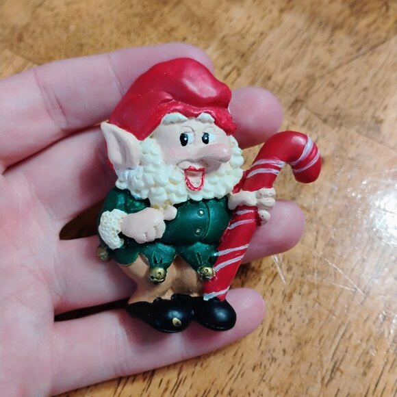 Elf Christmas Brooch - Picture 1 of 2